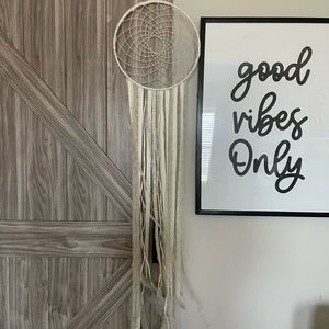 White dream catcher